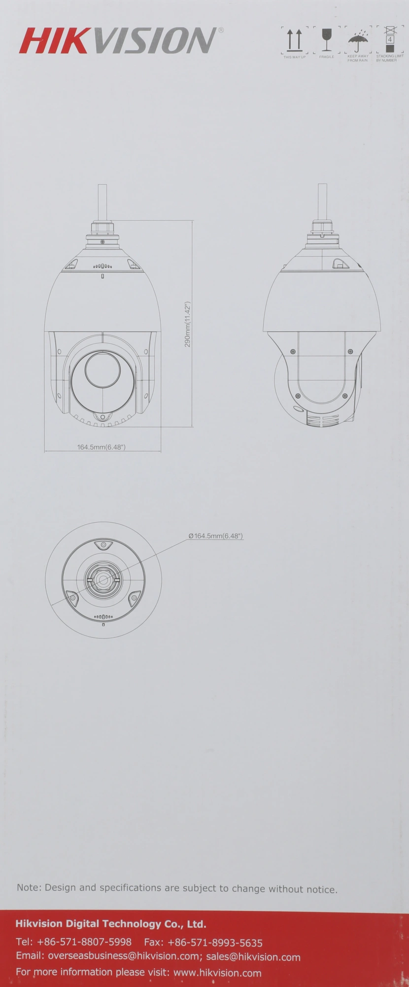 Камера видеонаблюдения IP Hikvision DS-2DE4225IW-DE(T5) 4.8-120мм цв. корп.:серый — миниатюра 12