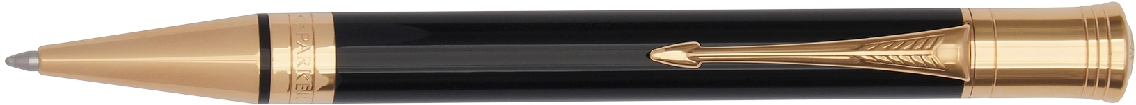 Ручка шариков. Parker Duofold K74 (1931386) Black GT M черн. черн. подар.кор.