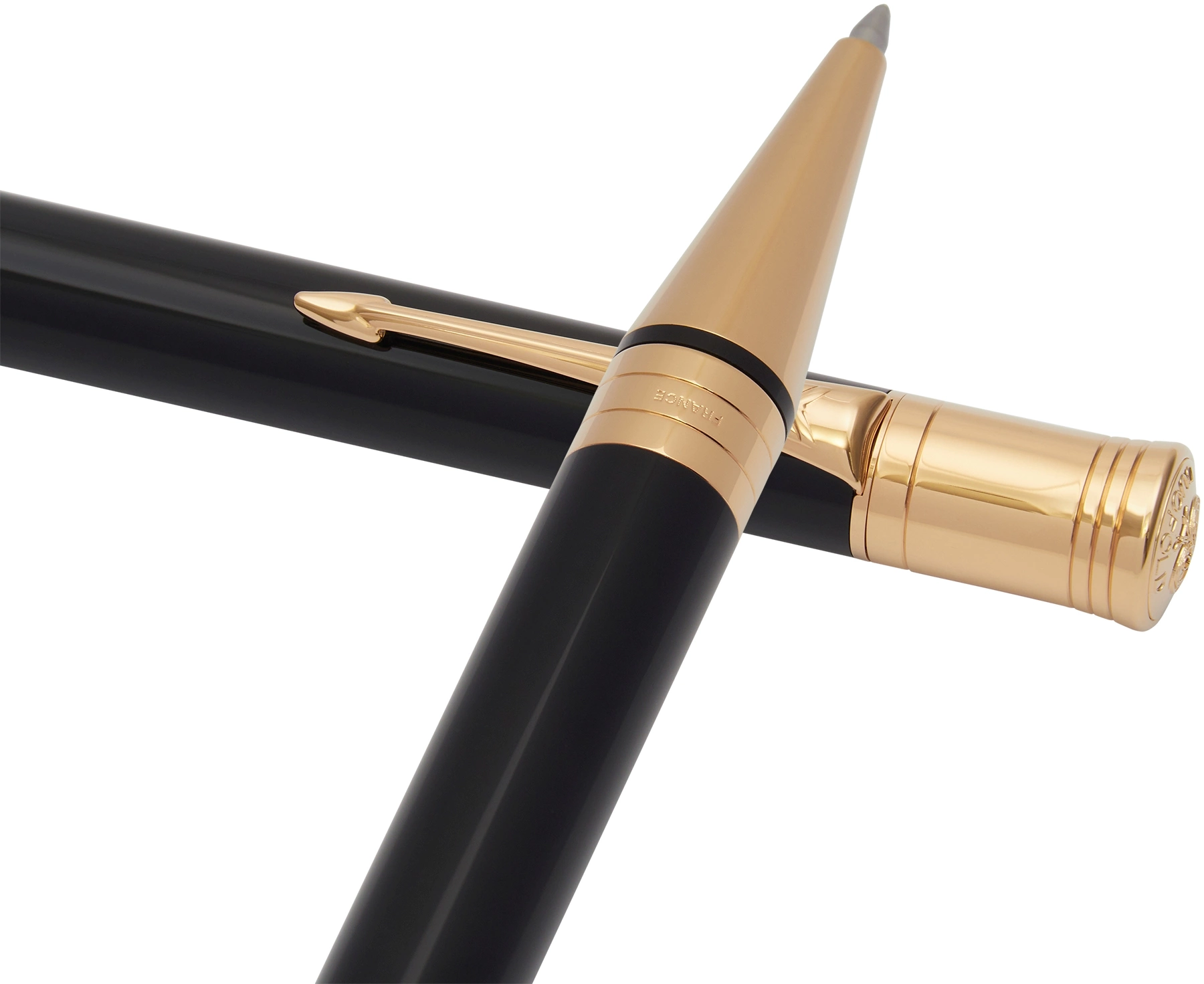 Ручка шариков. Parker Duofold K74 (1931386) Black GT M черн. черн. подар.кор. — миниатюра 3