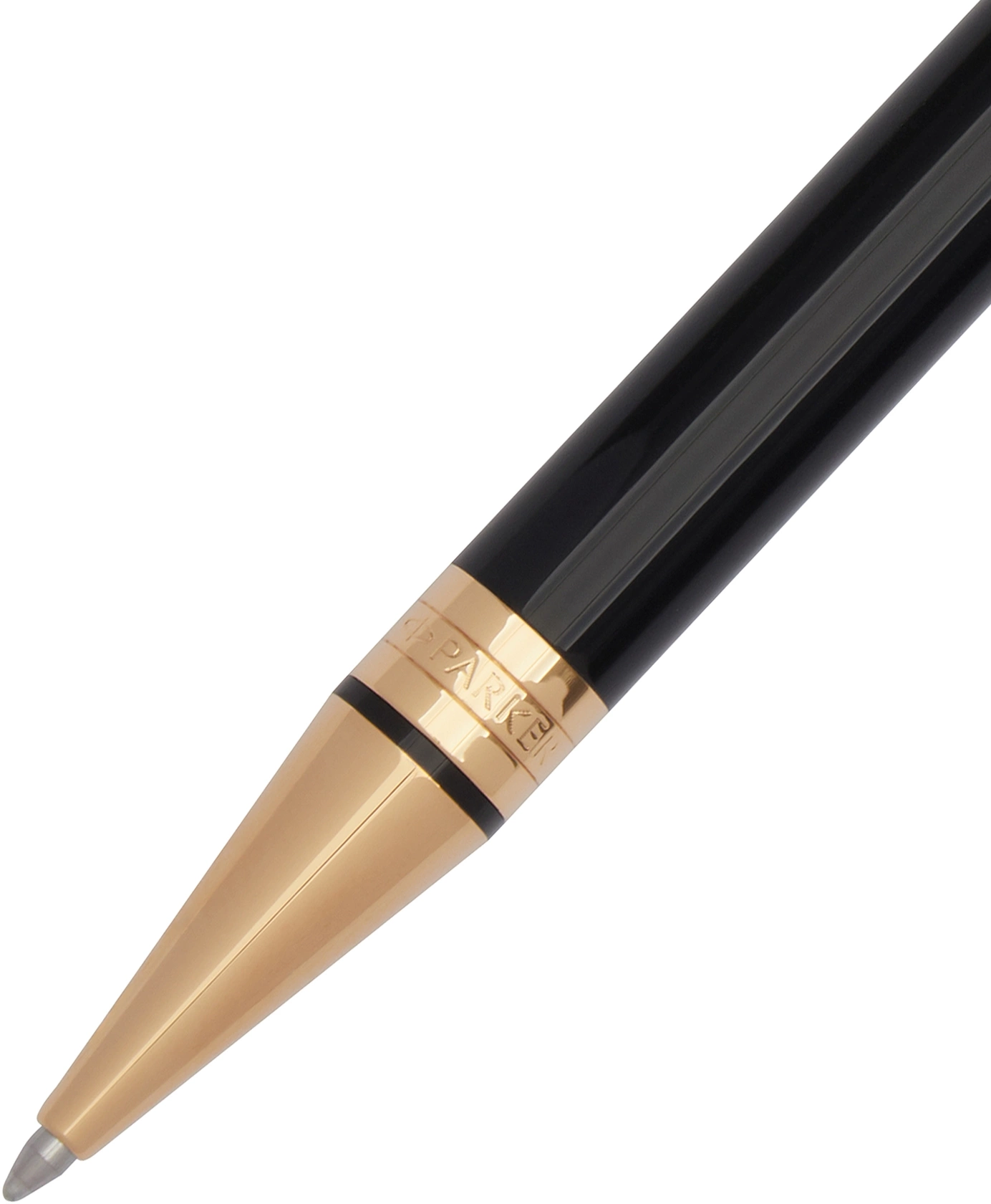 Ручка шариков. Parker Duofold K74 (1931386) Black GT M черн. черн. подар.кор. — миниатюра 7