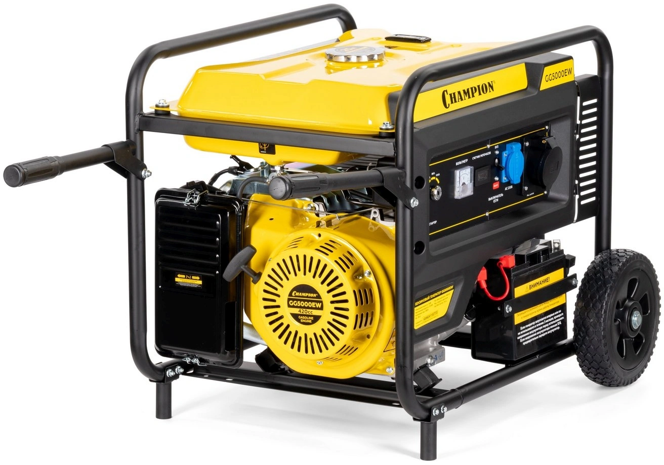 Генератор Champion GG5000EW 5.5кВт — миниатюра 3