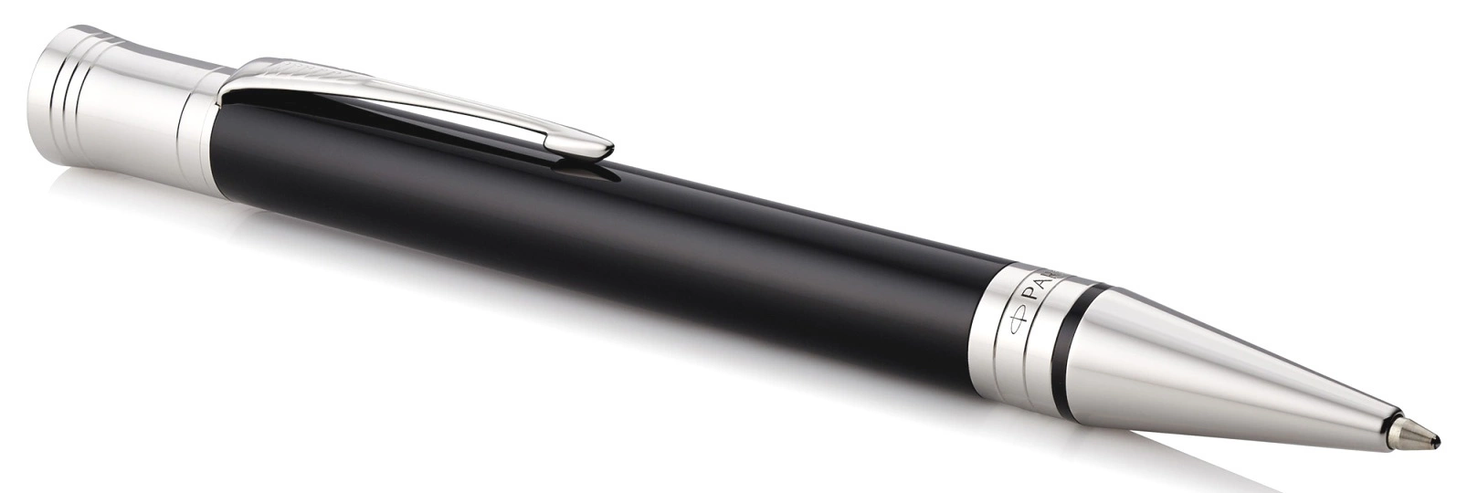 Ручка шариков. Parker Duofold K74 (1931390) Black CT M черн. черн. подар.кор.