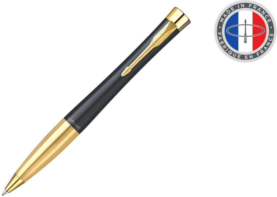 Ручка шариков. Parker Urban Core K314 (2143640) Muted Black GT M син. черн. подар.кор. — миниатюра 5