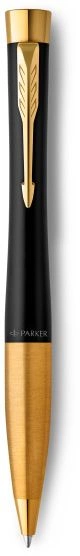 Ручка шариков. Parker Urban Core K314 (2143640) Muted Black GT M син. черн. подар.кор. — миниатюра 8