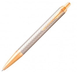 Ручка шариков. Parker IM Premium K323 (1931687) Grey GT M син. черн. подар.кор. — миниатюра 6