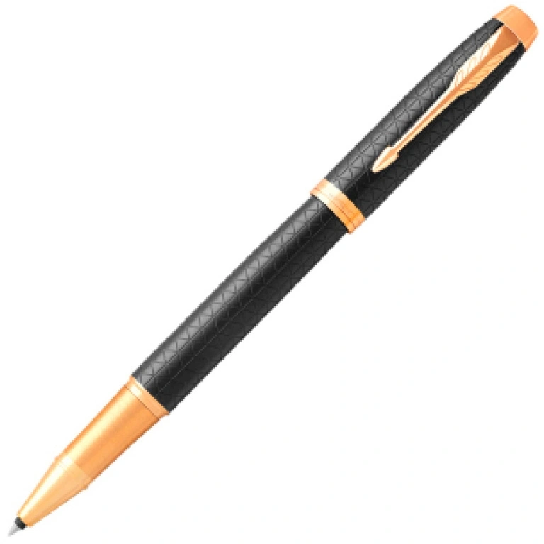 Ручка роллер Parker IM Premium T323 (1931660) Black GT F черн. черн. подар.кор. — миниатюра 7