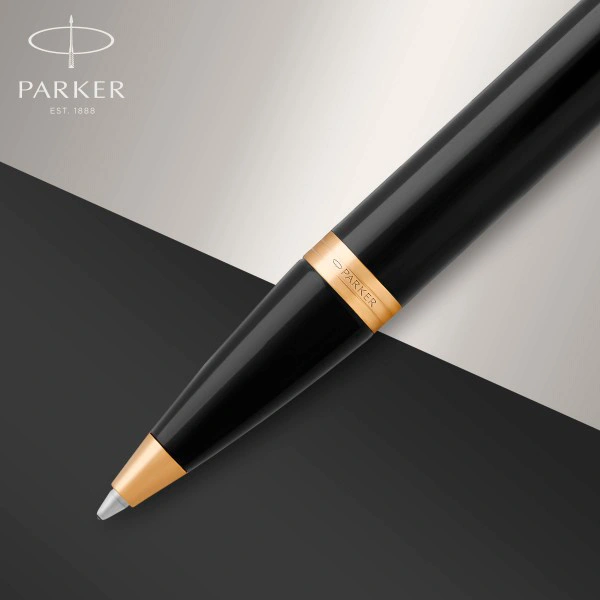 Ручка шариков. Parker IM Core K321 (1931666) Black GT M син. черн. подар.кор. — миниатюра 11