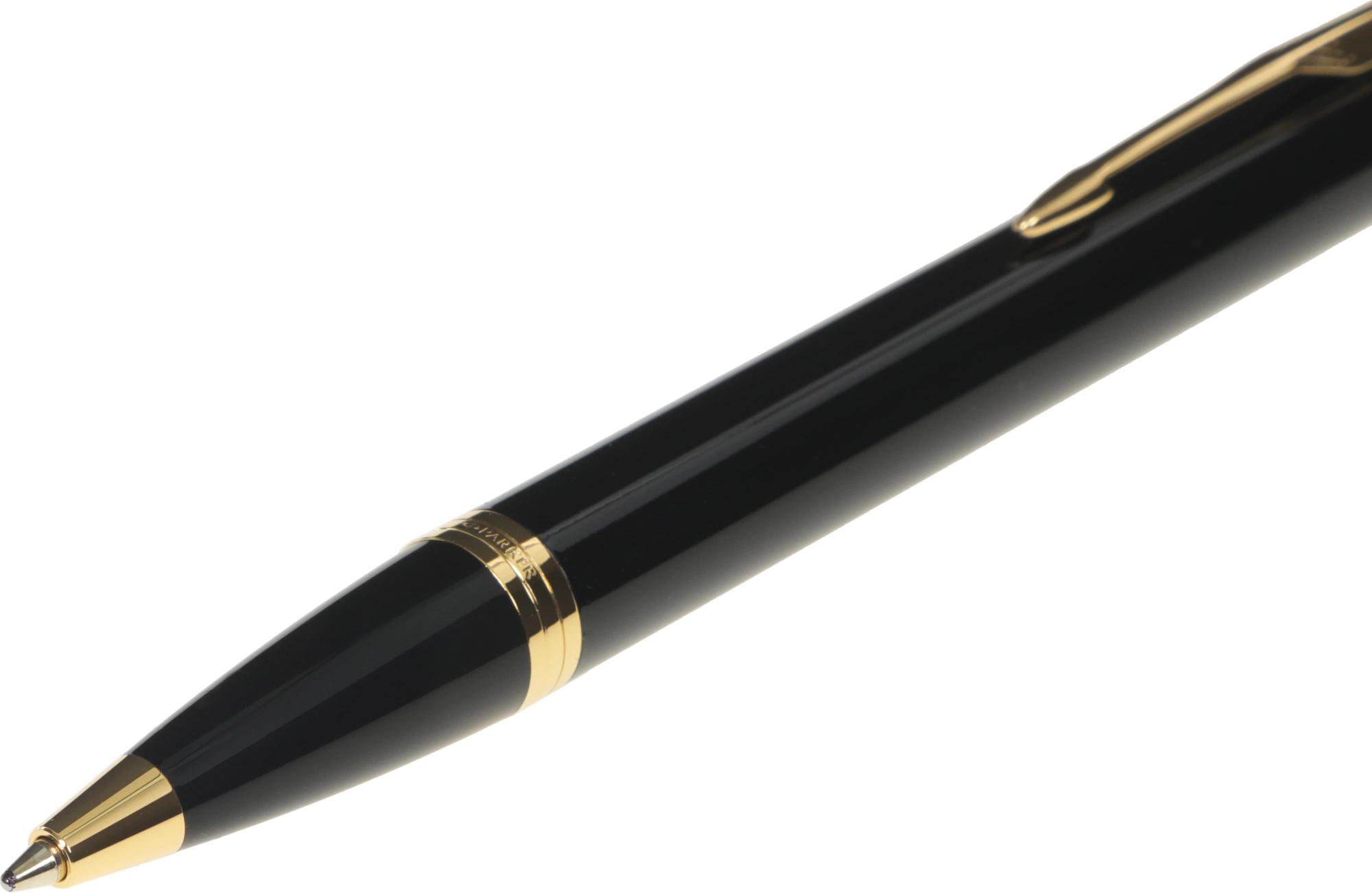 Ручка шариков. Parker IM Core K321 (1931666) Black GT M син. черн. подар.кор. — миниатюра 4