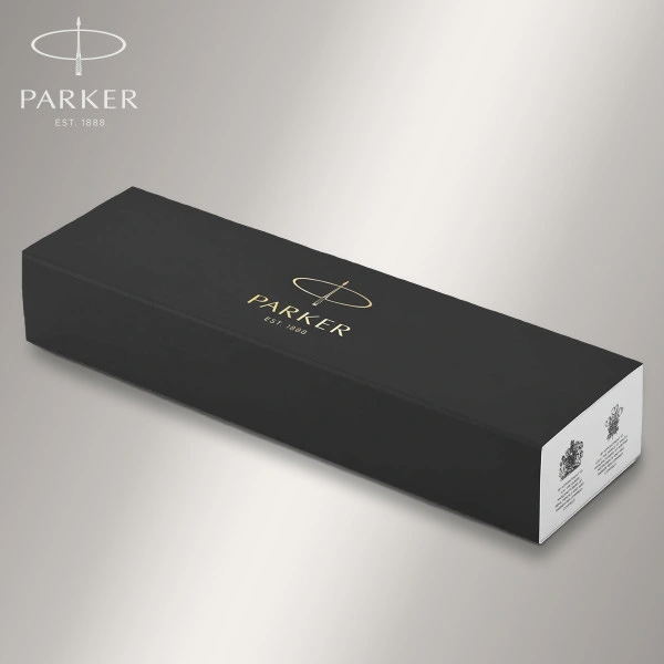 Ручка роллер Parker IM Core T321 (1931663) Brushed Metal GT F черн. черн. подар.кор. — миниатюра 6