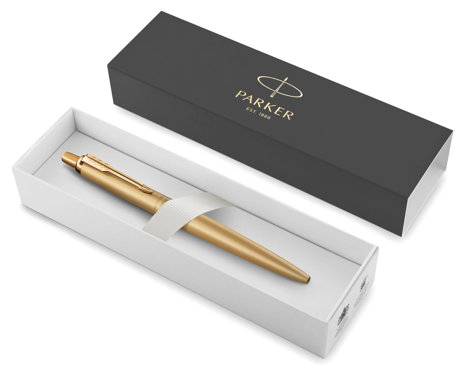 Ручка шариков. Parker Jotter Monochrome XL SE20 (2122754) зол.мат. M син. черн. подар.кор. — миниатюра 2
