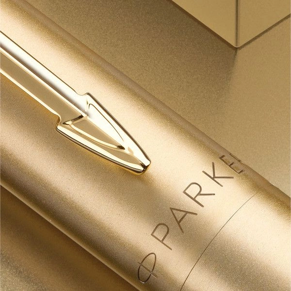 Ручка шариков. Parker Jotter Monochrome XL SE20 (2122754) зол.мат. M син. черн. подар.кор. — миниатюра 7