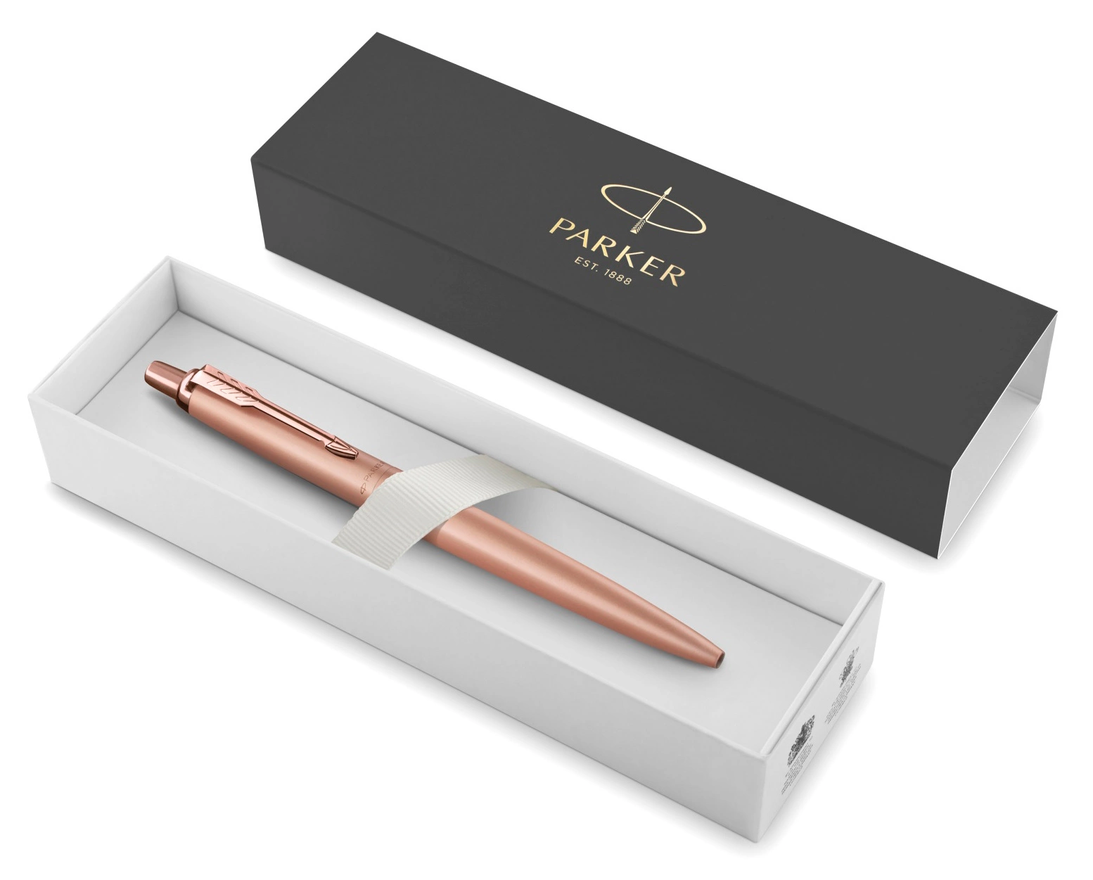 Ручка шариков. Parker Jotter Monochrome XL SE20 (2122755) роз.зол.мат. M син. черн. подар.кор. — миниатюра 2