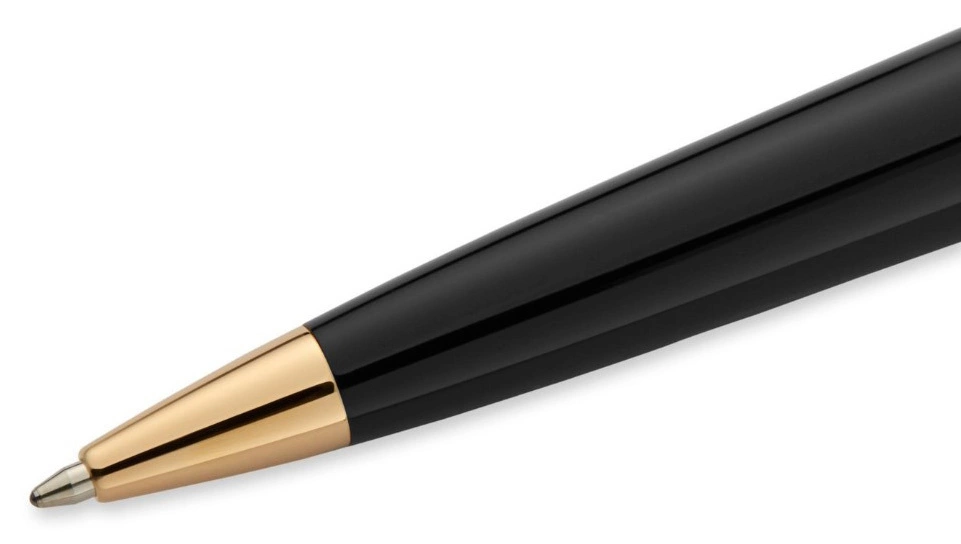 Ручка шариков. Waterman Expert 3 (S0951700) Black Laque GT M син. черн. подар.кор. — миниатюра 2