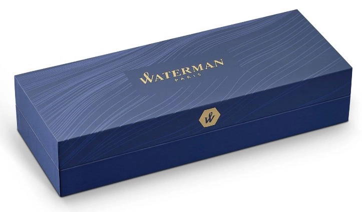 Ручка шариков. Waterman Hemisphere (S0920670) Mars Black GT M син. черн. подар.кор. — миниатюра 3