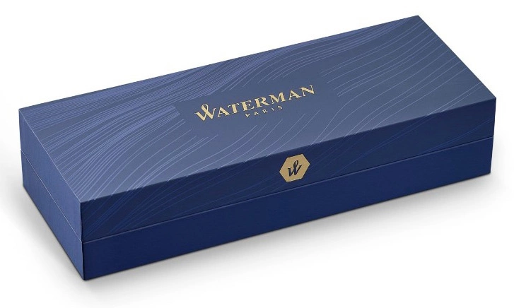 Ручка шариков. Waterman Hemisphere (S0920570) Mars Black CT M син. черн. подар.кор. — миниатюра 4