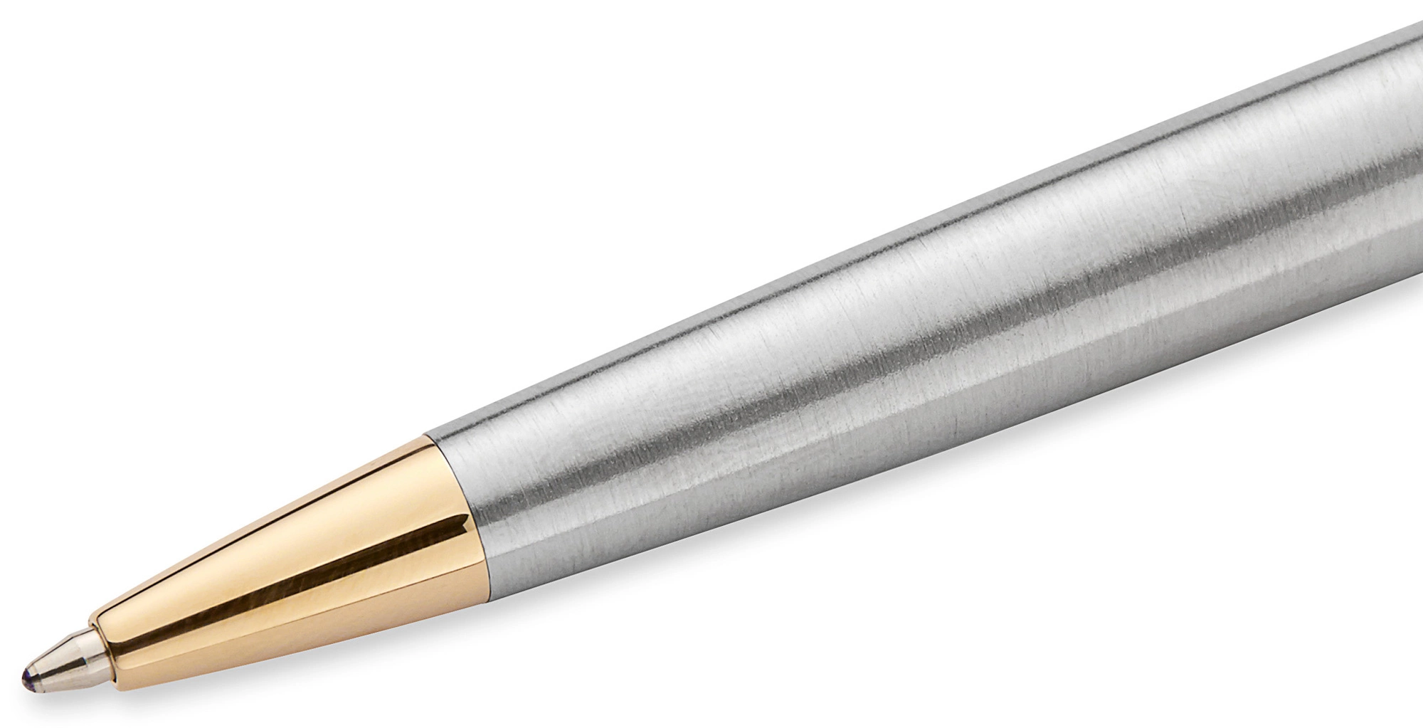 Ручка шариков. Waterman Hemisphere (S0920370) Steel GT M син. черн. подар.кор. — миниатюра 2