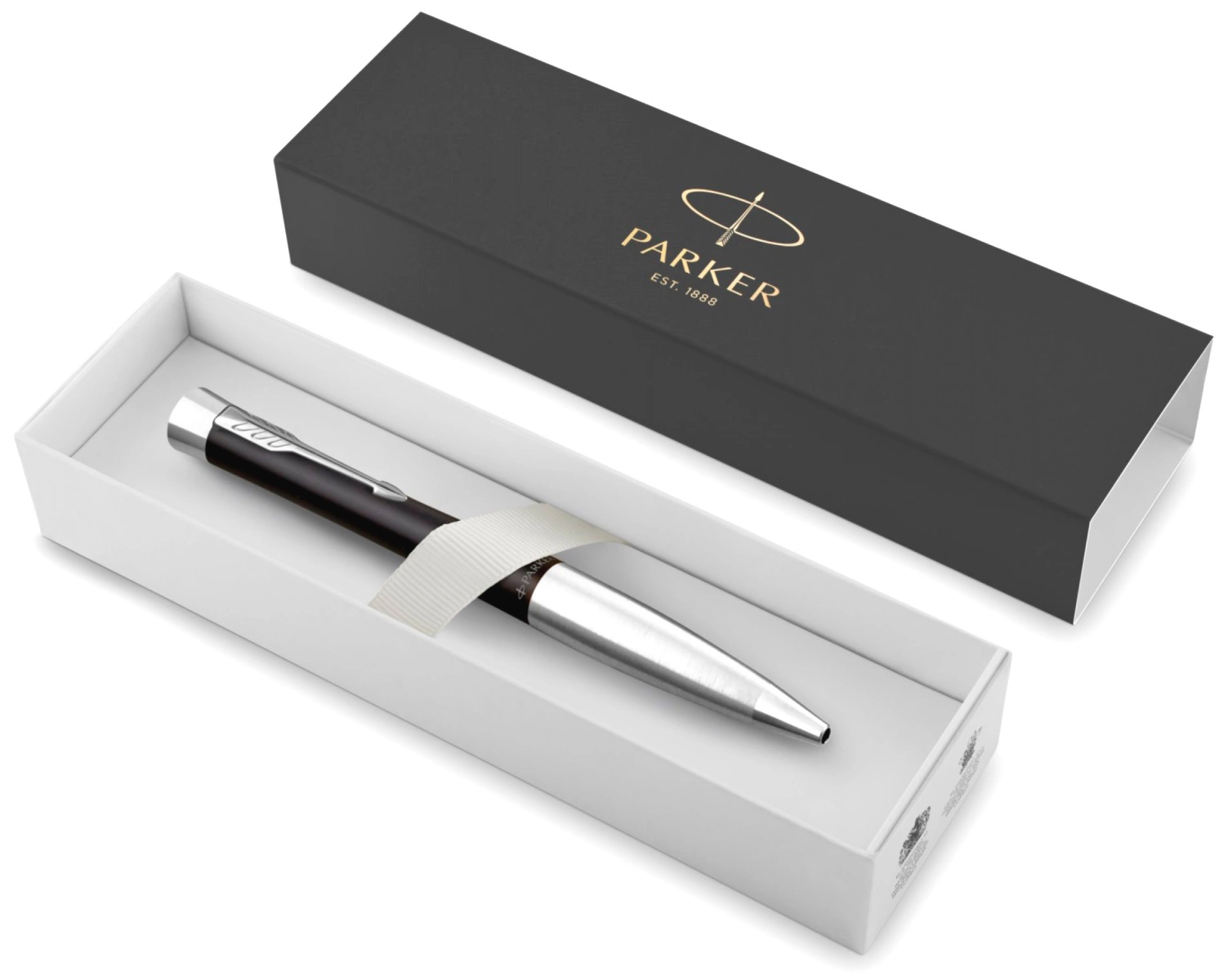 Ручка шариков. Parker Urban Core K314 (2143639) Muted Black CT M син. черн. подар.кор. — миниатюра 3