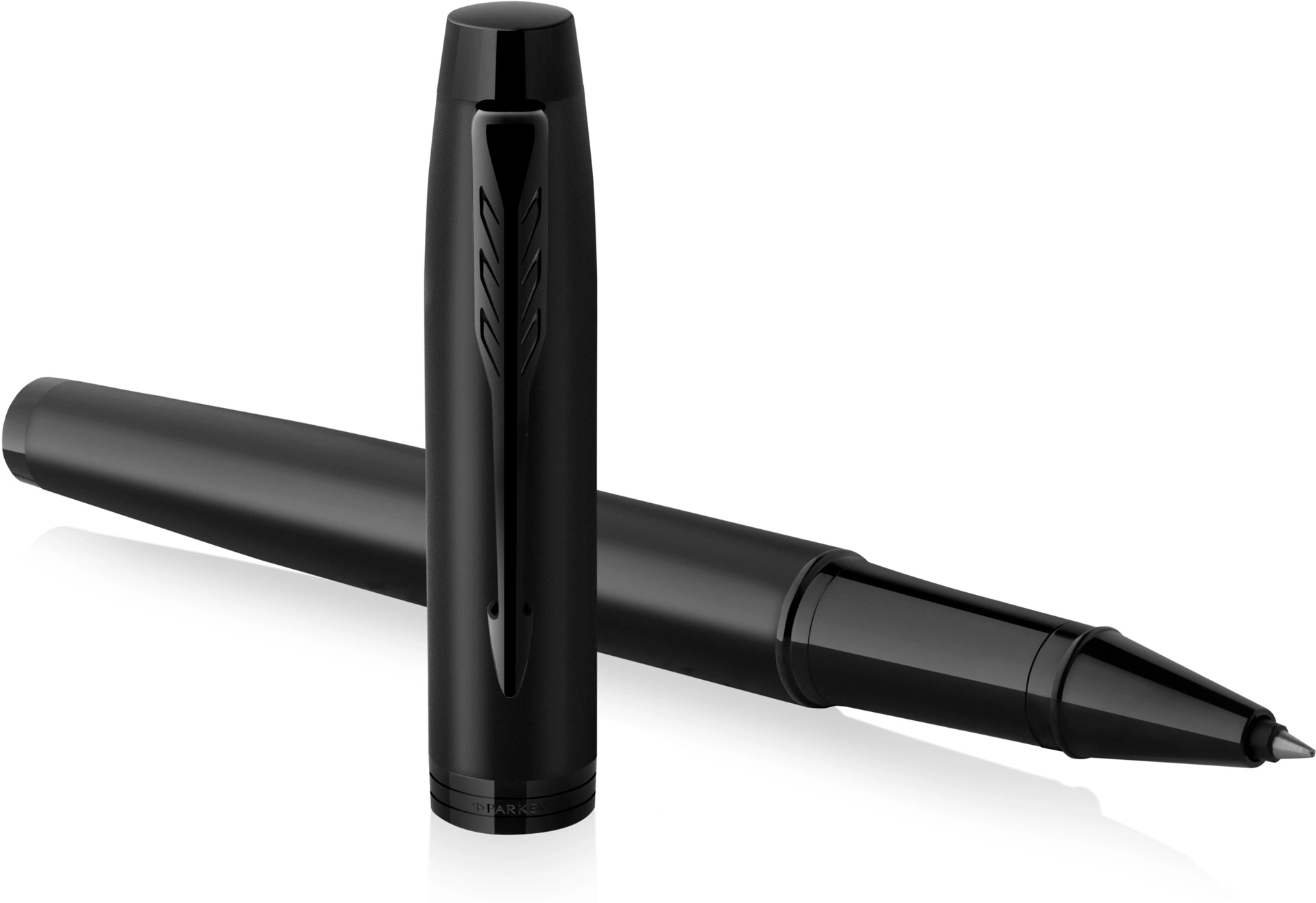 Ручка роллер Parker IM Achromatic T317 (2127743) Matt Black F черн. черн. подар.кор. — миниатюра 2
