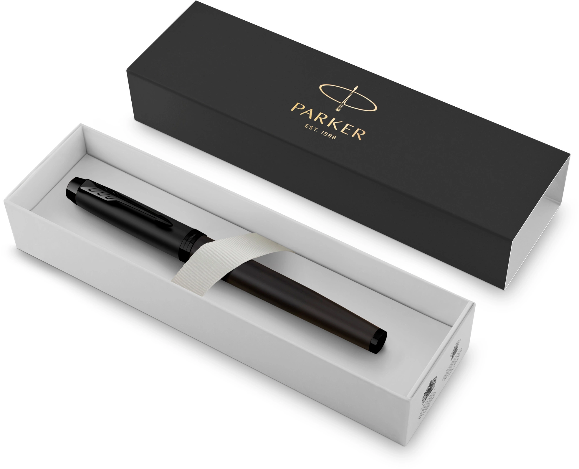 Ручка роллер Parker IM Achromatic T317 (2127743) Matt Black F черн. черн. подар.кор. — миниатюра 5