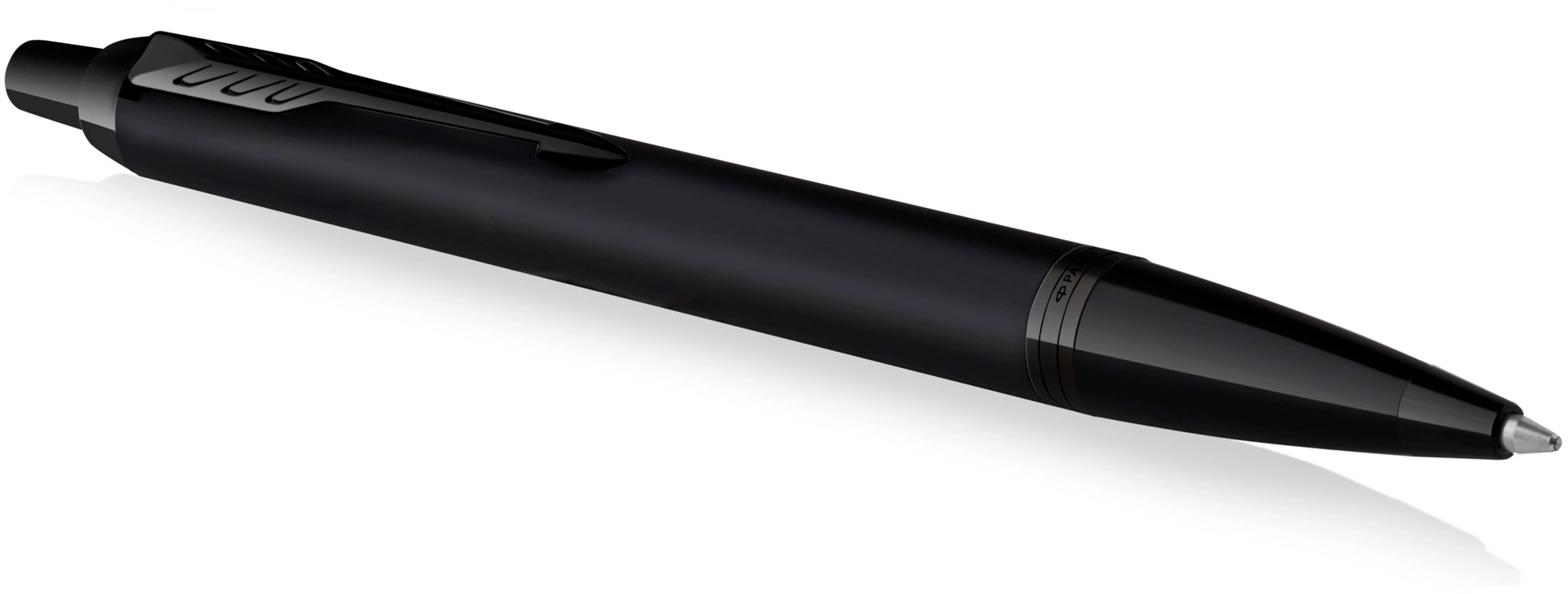 Ручка шариков. Parker IM Achromatic K317 (2127618) Matt Black M син. черн. подар.кор.