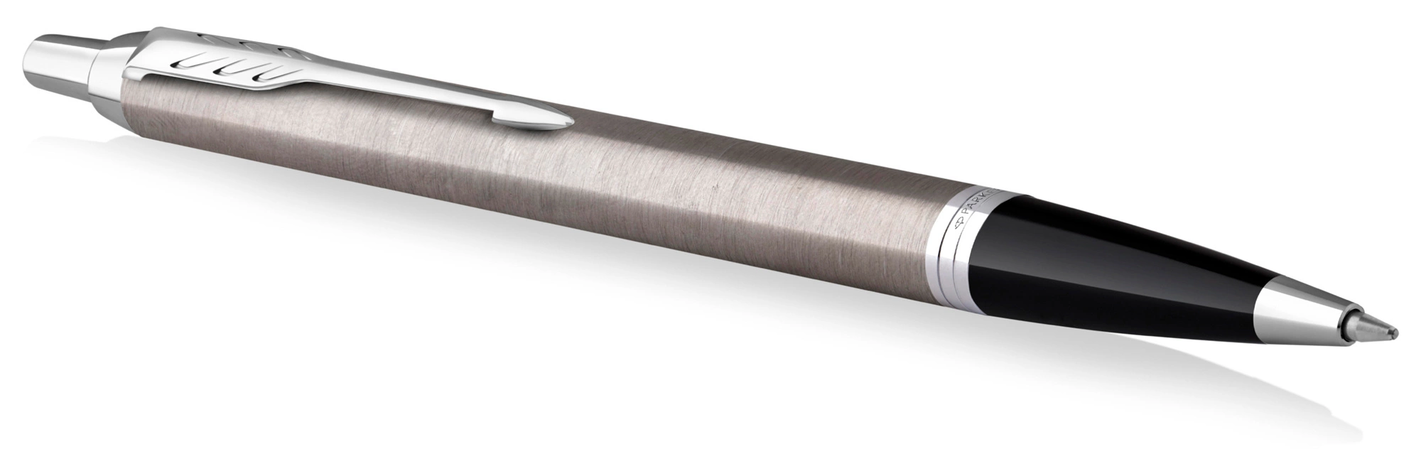 Ручка шариков. Parker IM Essential K319 (2143631) Brushed Metal CT M син. черн. подар.кор. — миниатюра 2