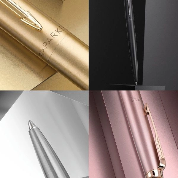 Ручка шариков. Parker Jotter Monochrome XL SE20 (2122753) Matt Black M син. черн. подар.кор. — миниатюра 9