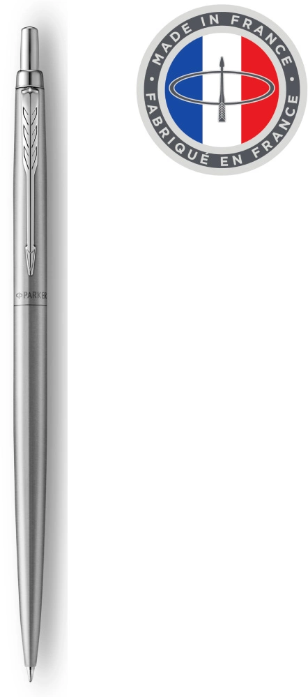 Ручка шариков. Parker Jotter Monochrome XL SE20 (2122756) Stainless Steel M син. черн. подар.кор. — миниатюра 4