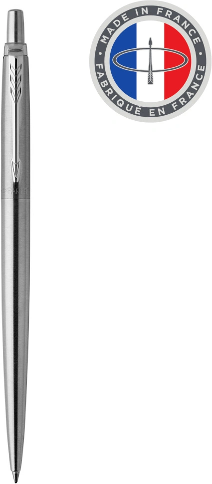 Ручка шариков. Parker Jotter Core K61 (1953170) Stainless Steel CT M син. черн. подар.кор. — миниатюра 8