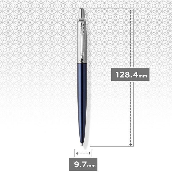 Ручка шариков. Parker Jotter Core K63 (1953186) Royal Blue CT M син. черн. подар.кор. — миниатюра 9