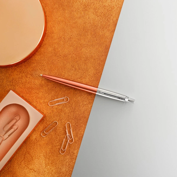 Ручка шариков. Parker Jotter Core K63 (1953189) Chelsea Orange CT M син. черн. подар.кор. — миниатюра 4