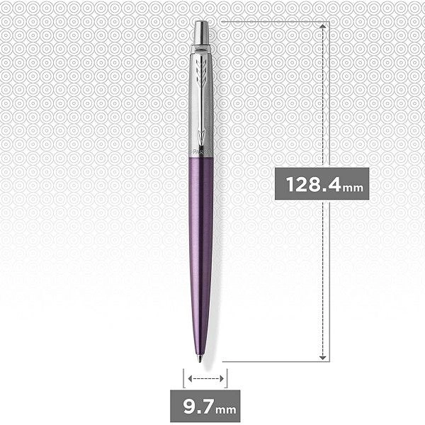 Ручка шариков. Parker Jotter Core K63 (1953190) Victoria Violet CT M син. черн. подар.кор. — миниатюра 8