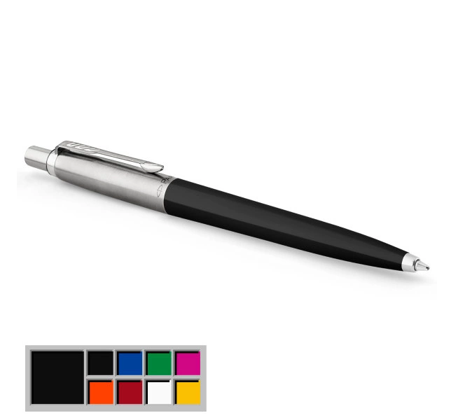 Ручка шариков. Parker Jotter Originals K60 (2096873) Black CT M син. черн. блистер — миниатюра 4