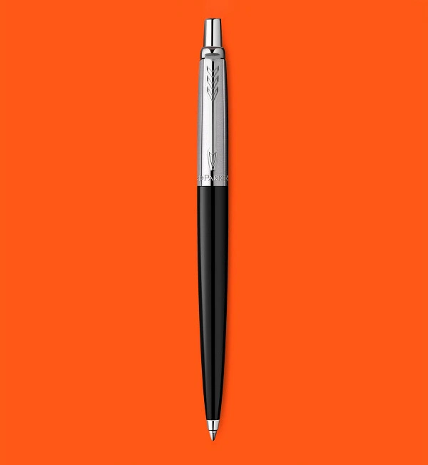 Ручка шариков. Parker Jotter Originals K60 (2096873) Black CT M син. черн. блистер — миниатюра 5