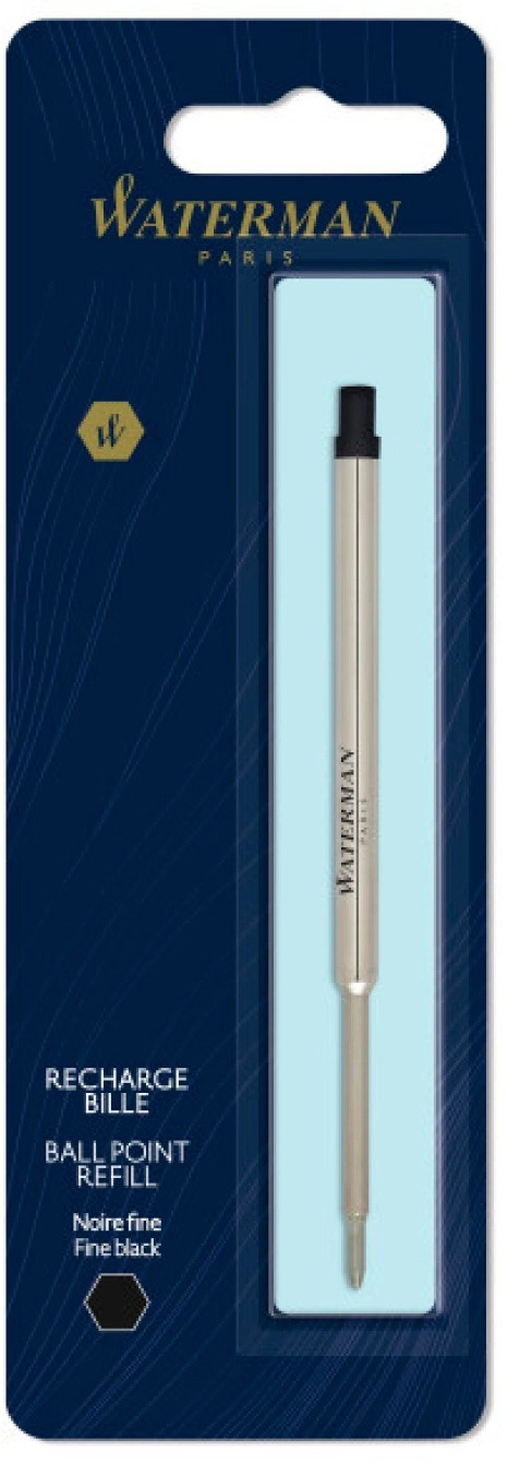 Стержень шариковый Waterman Standard Maxima (1964017) F 0.8мм черные чернила блистер — миниатюра 6