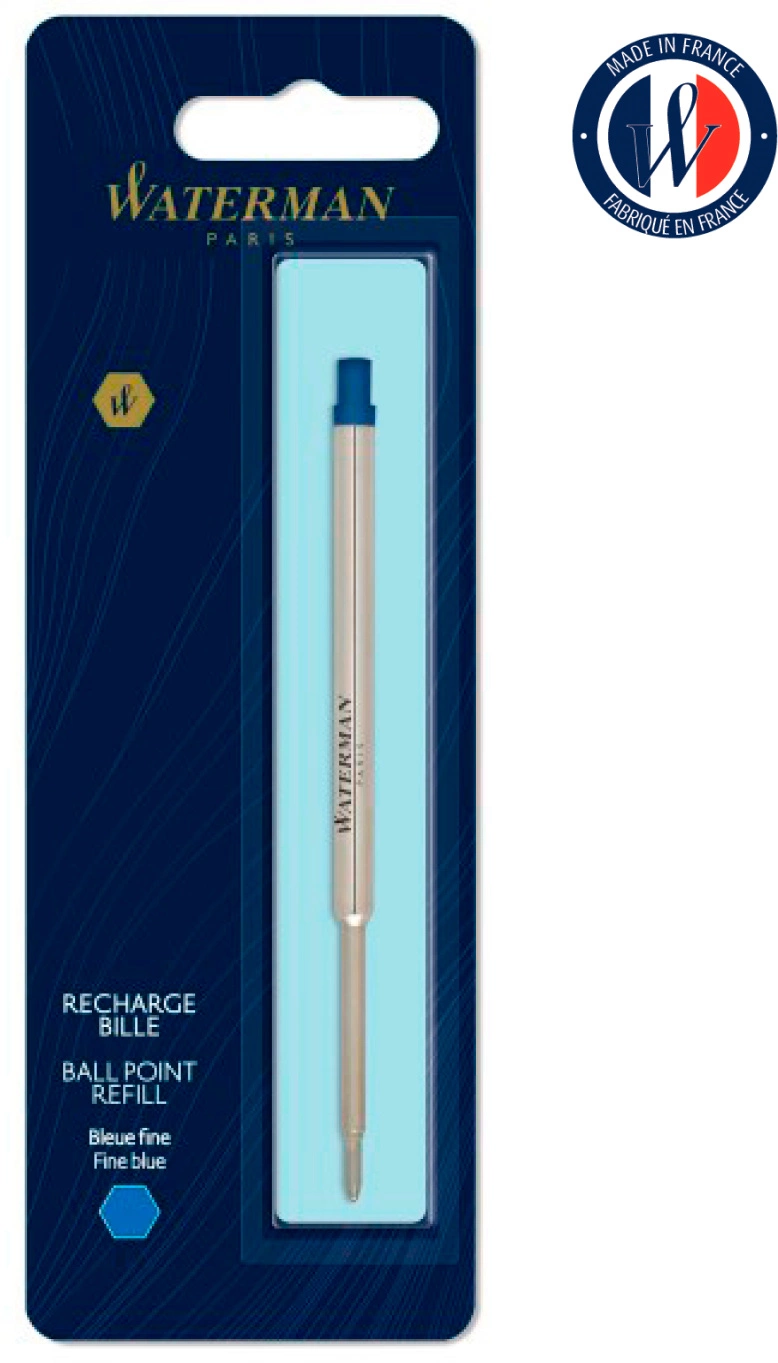 Стержень шариковый Waterman Standard Maxima (1964016) F 0.8мм синие чернила блистер — миниатюра 3