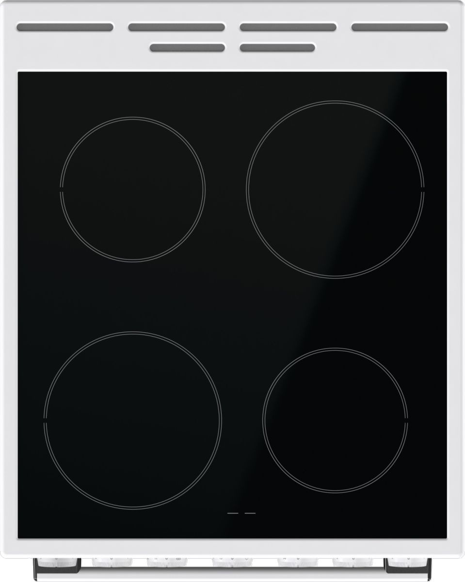 Плита Электрическая Gorenje GEC5B41WG белый стеклокерамика (без крышки) — миниатюра 8