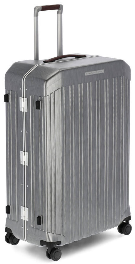 Чемодан Piquadro PQ LM (BV4428PQLM/NCU) 51x75x28см 89л. 5.59кг. поликарбонат/натур.кожа темно-серый — миниатюра 3