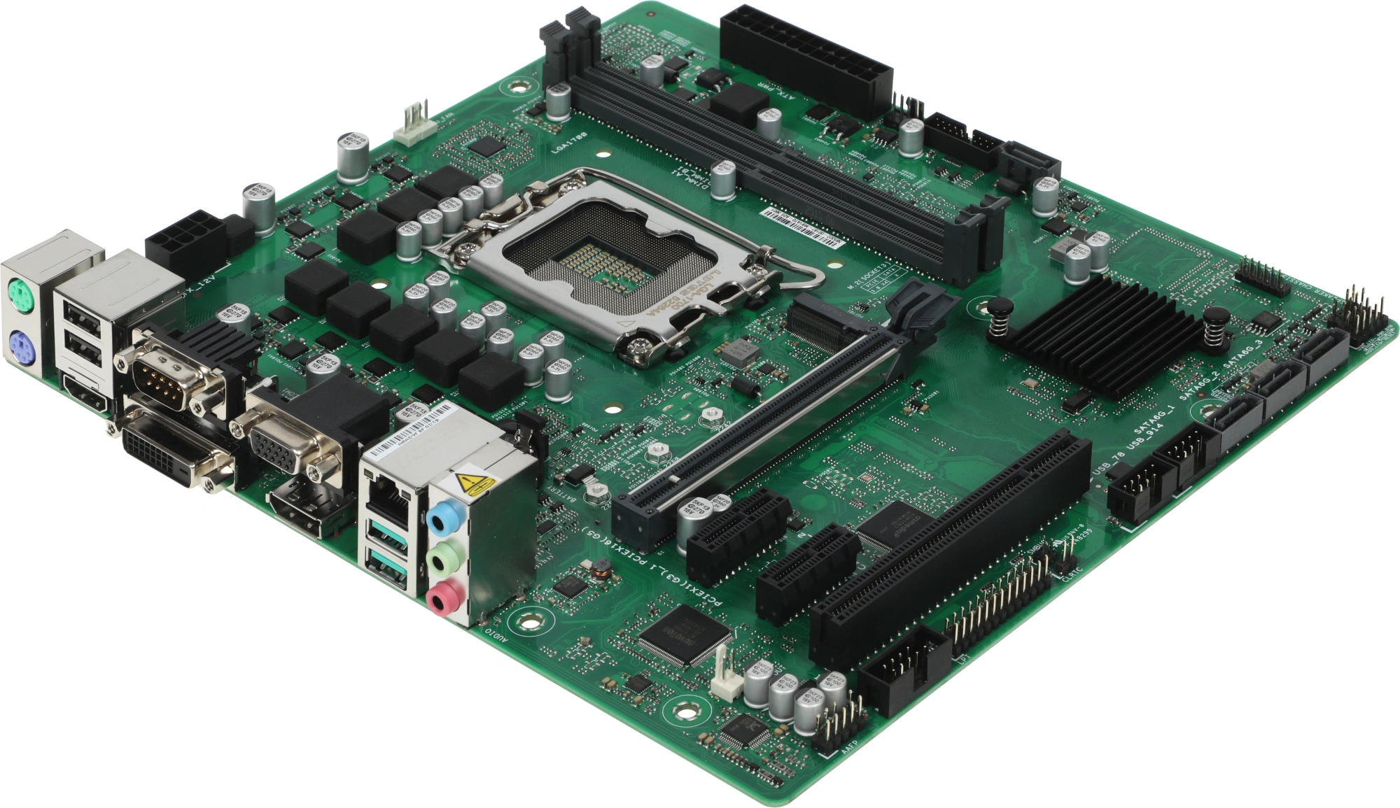 Материнская плата Asus PRO H610M-C-CSM Soc-1700 Intel H610 2xDDR5 mATX AC`97 8ch(7.1) GbLAN+VGA+DVI+HDMI+DP — миниатюра 2