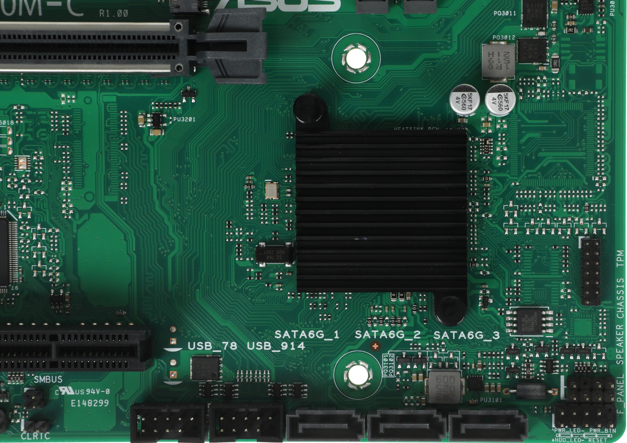 Материнская плата Asus PRO H610M-C-CSM Soc-1700 Intel H610 2xDDR5 mATX AC`97 8ch(7.1) GbLAN+VGA+DVI+HDMI+DP — миниатюра 5