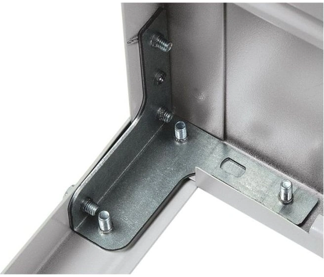 Стеллаж Практик MS Standart 200KD/100x30/4 пол.:4 разборная 2000x1000x300мм серый (S24099243402) — миниатюра 3