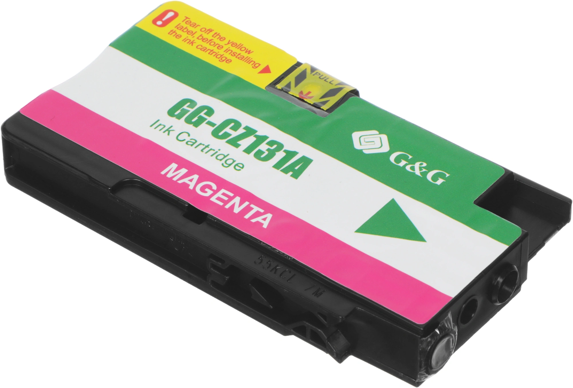 Картридж струйный G&G GG-CZ131A пурпурный (26мл) для HP DJ T120/T520 — миниатюра 2