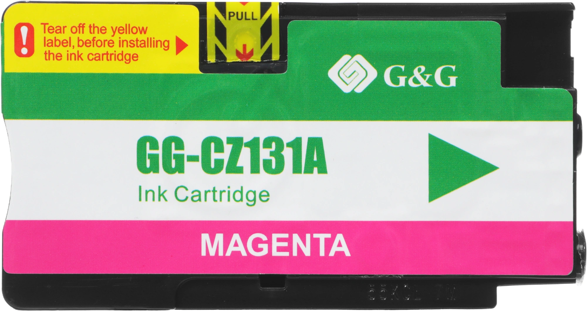 Картридж струйный G&G GG-CZ131A пурпурный (26мл) для HP DJ T120/T520 — миниатюра 5