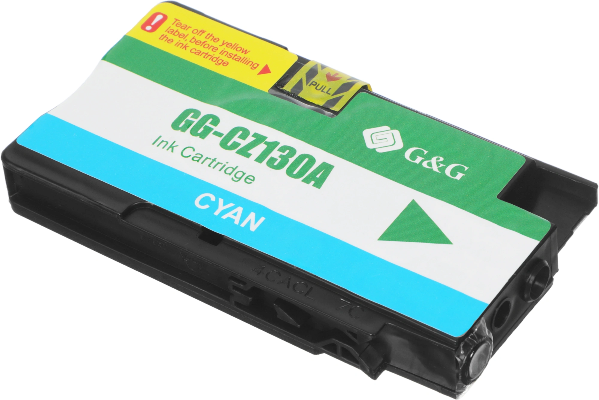 Картридж струйный G&G GG-CZ130A голубой (26мл) для HP DJ T120/T520 — миниатюра 3