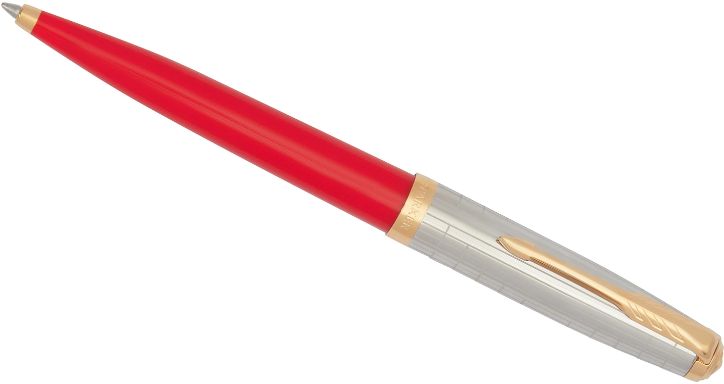 Ручка шариков. Parker 51 Premium (2169073) Red Rage GT M черн. черн. подар.кор. — миниатюра 4