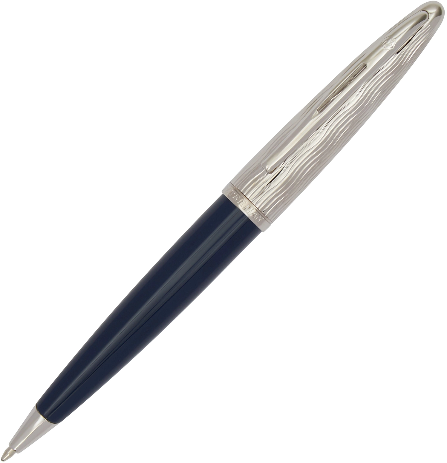 Ручка шариков. Waterman Carene L`Essence du Bleu (2166425) LaqBlue CT M син. черн. подар.кор. — миниатюра 5