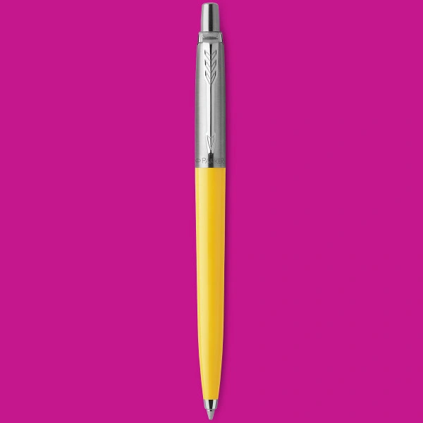 Ручка шариков. Parker Jotter Originals (2076056) Yellow CT M син. черн. блистер — миниатюра 7