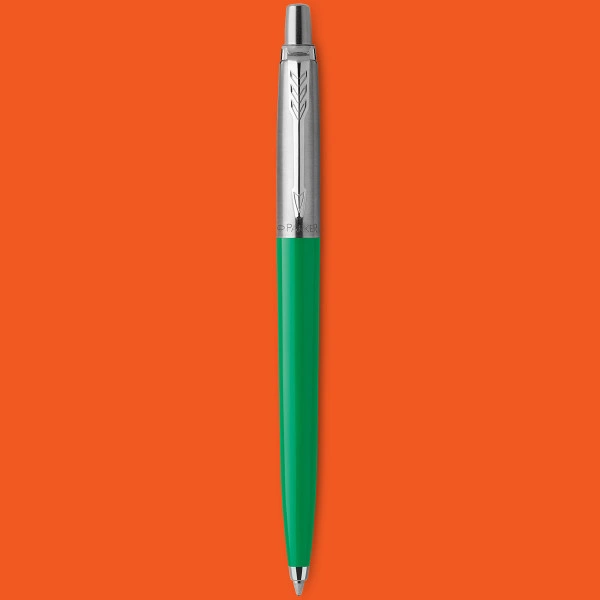 Ручка шариков. Parker Jotter Originals (2076058) Green CT M син. черн. блистер — миниатюра 7