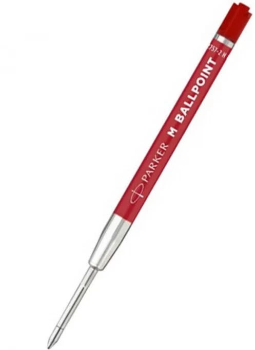Стержень шариковый Parker QuinkFlow Basic Z09 (2166545) M 1мм красные чернила блистер (2шт)