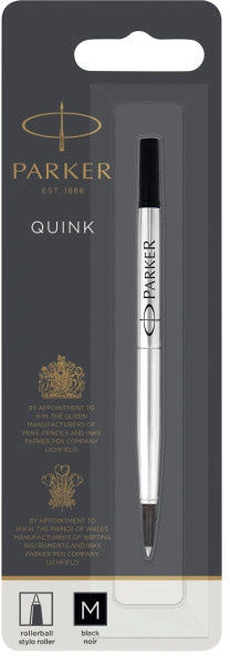 Стержень роллер Parker Quink Z01 (1950323) M 0.7мм черные чернила блистер — миниатюра 3