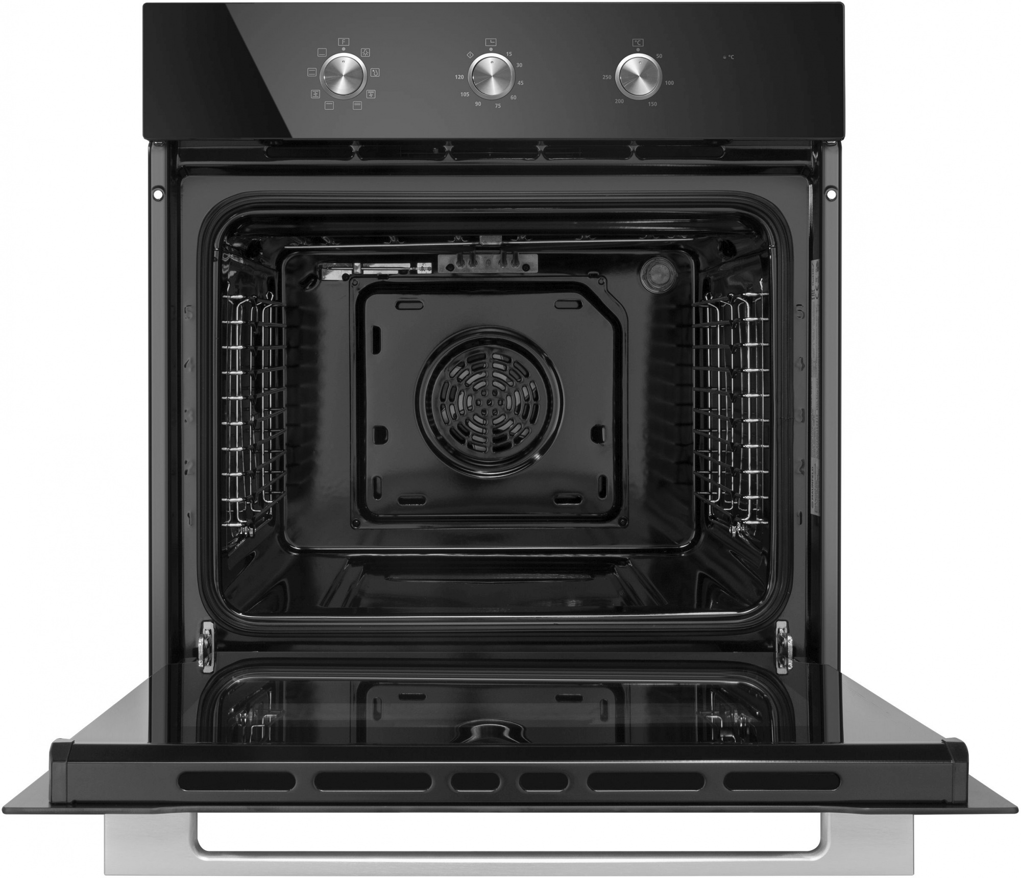 Духовой шкаф Электрический Maunfeld MEOC708PB черный — миниатюра 3